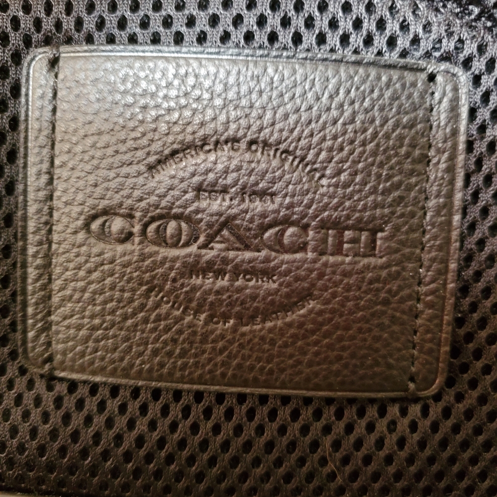 ❌SOLD❌ Large Leather Coach Backpack - Picture 11 of 16